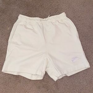 Nike Ivory sweat shorts